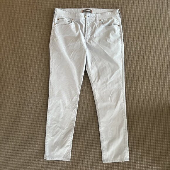 BluffWorks Ascender 5-Pocket Travel Pants Slim Fit, Slate Blue (33W 30L) - Picture 1 of 7